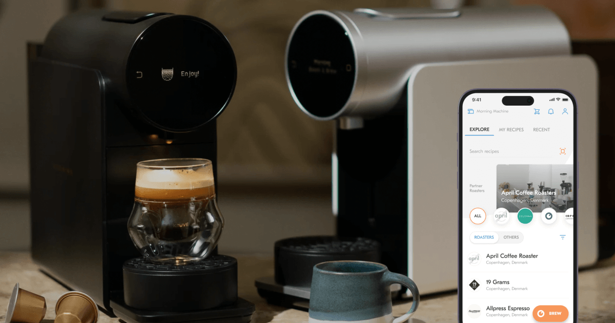 Smarter coffee machine on sale